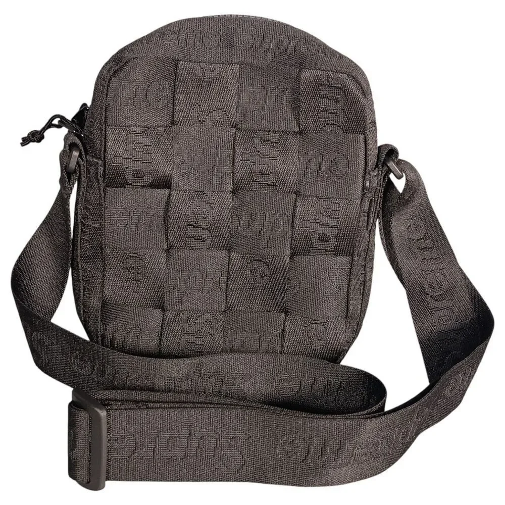 Supreme Woven Shoulder Bag Messenger SS23 Black